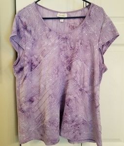 Sparkling purple top